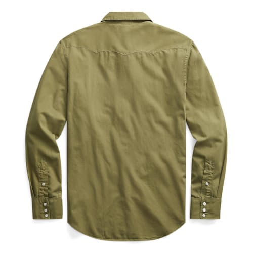 laydown image of Buffalo Western Pearl Snap Shirt