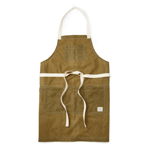 laydown image of Waxed Apron