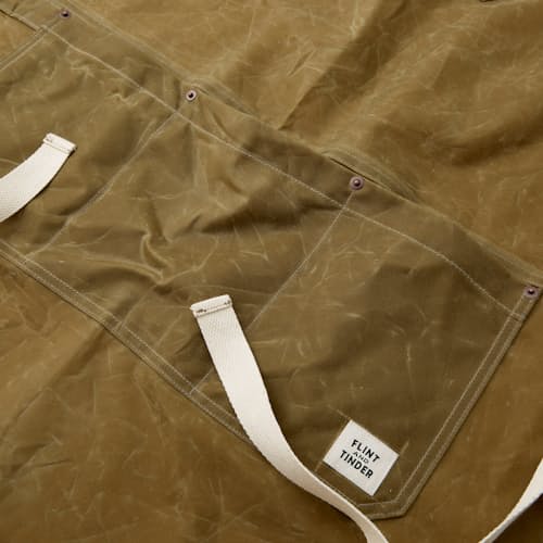 laydown detail image of Waxed Apron