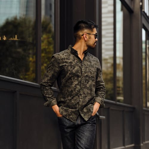 lifestyle image of Donegal Architect Shirt