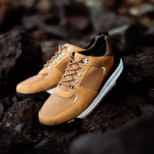 lifestyle image of Overland Trail Sneaker Boots