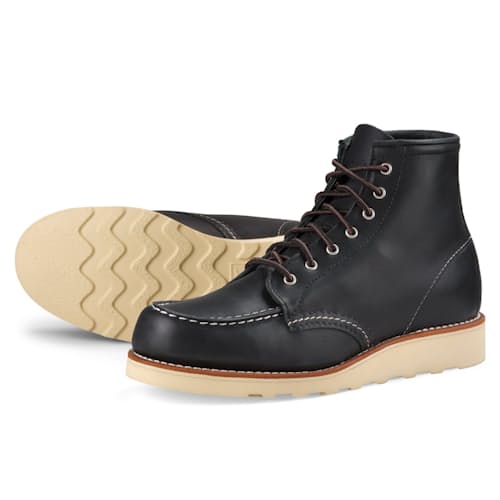 laydown image of Women's 6-Inch Classic Moc Boot