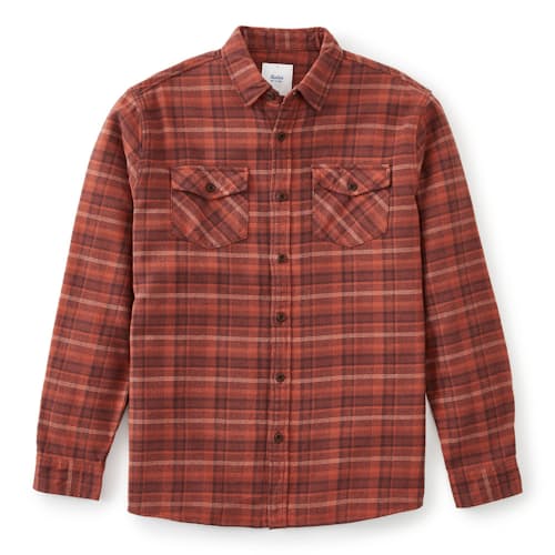 laydown image of Vincent Flannel Shirt