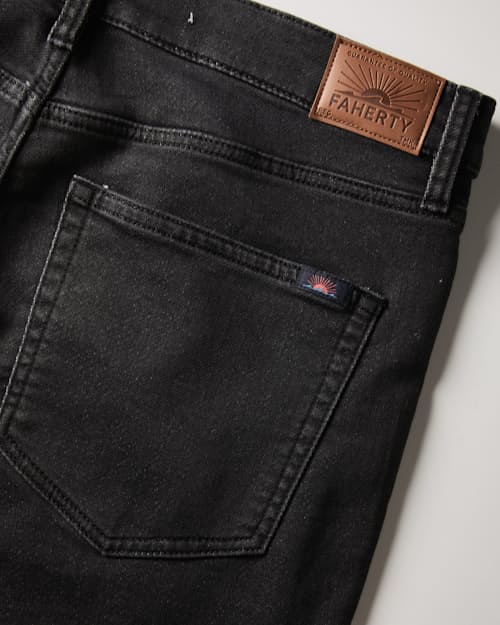 laydown detail image of Stretch Terry 5-Pocket Pant - Slim Straight