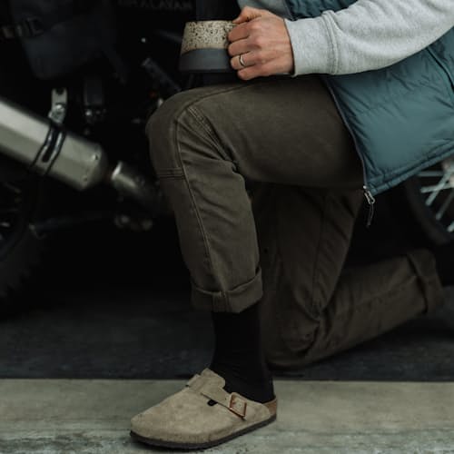 lifestyle image of Rover Double-Knee Work Pant - HB Slim