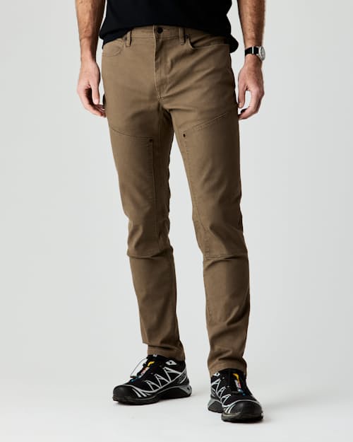 lifestyle image of Rover Double-Knee Work Pant - HB Slim