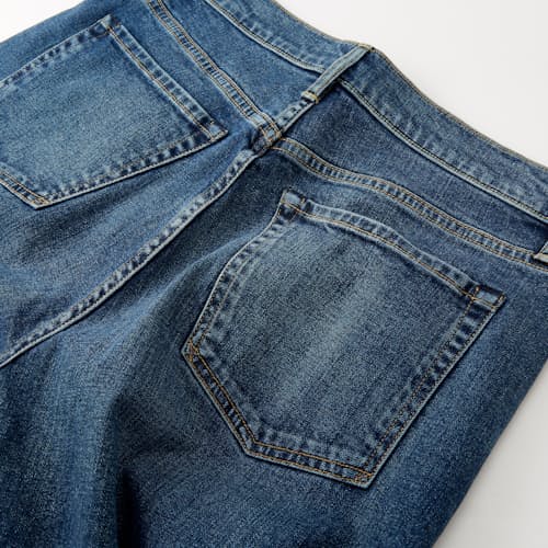 laydown detail image of All-American Stretch Denim - Relaxed Straight
