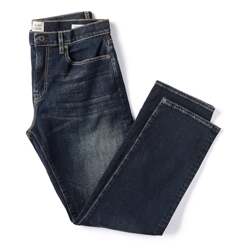 laydown image of All-American Stretch Denim - Relaxed Straight
