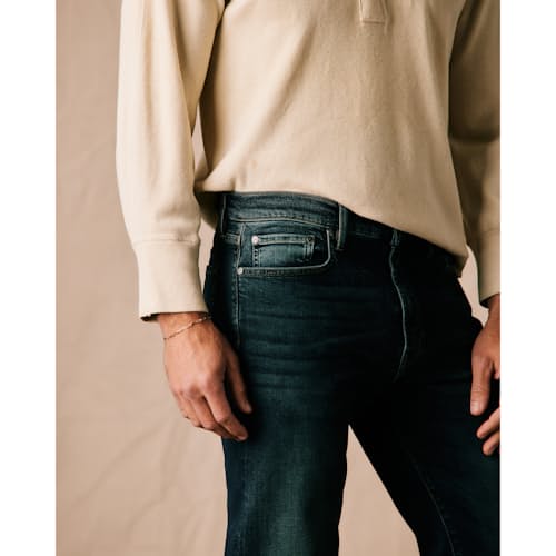 lifestyle image of All-American Stretch Denim - Relaxed Straight