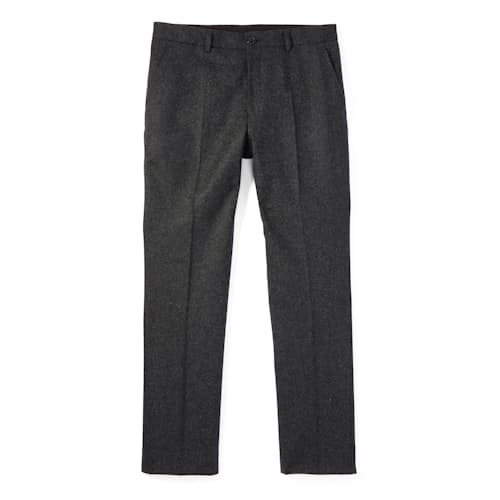 laydown image of Stretch Wool Trouser
