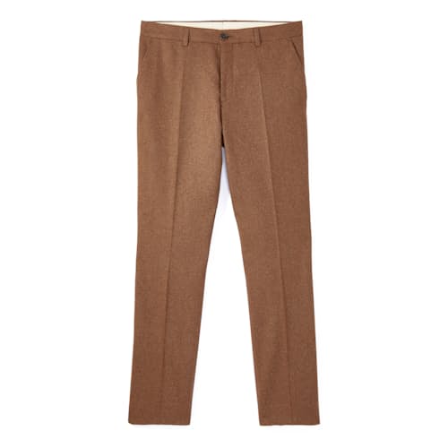laydown image of Stretch Wool Trouser