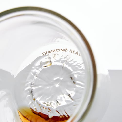 laydown image of Diamond Head - Set of 2 Whiskey Glasses