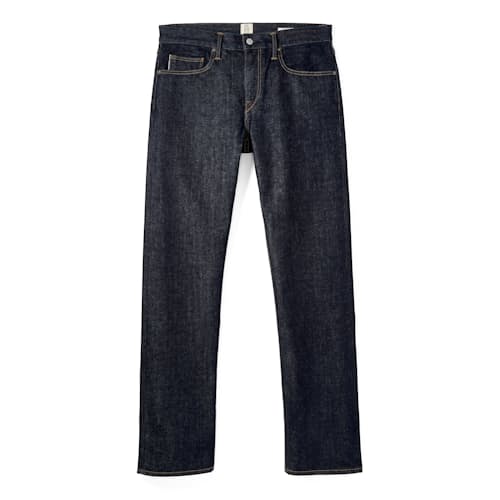 laydown image of The Hammer Straight 14 oz 4-Way Stretch Denim Jeans