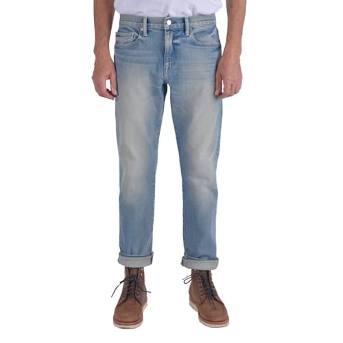 laydown image of The Hammer Straight 14 oz 4-Way Stretch Denim Jeans