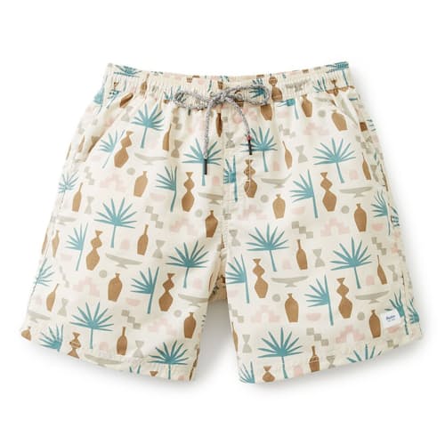 laydown image of Mezcal Volley Swim Short - 6"
