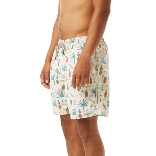 laydown image of Mezcal Volley Swim Short - 6"