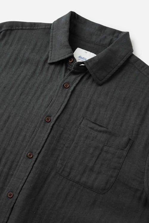 laydown detail image of Alan Short Sleeve Shirt