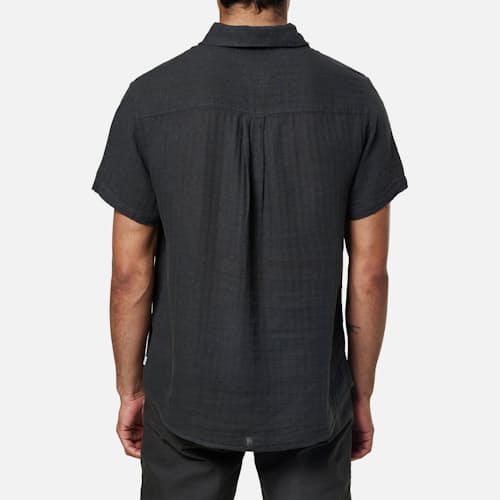 on model image of Alan Short Sleeve Shirt