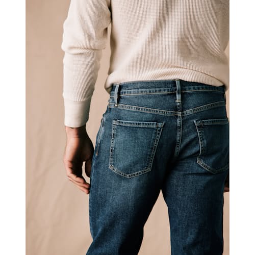 on model image of All-American Stretch Denim - HB Athletic Tapered