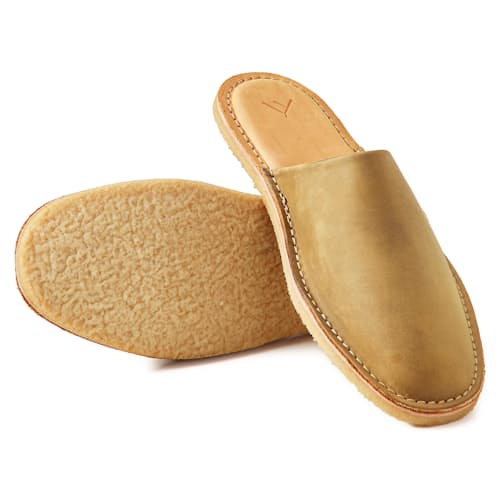 laydown image of Crepe Mule