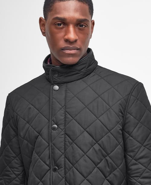 on model image of Powell Quilted Jacket