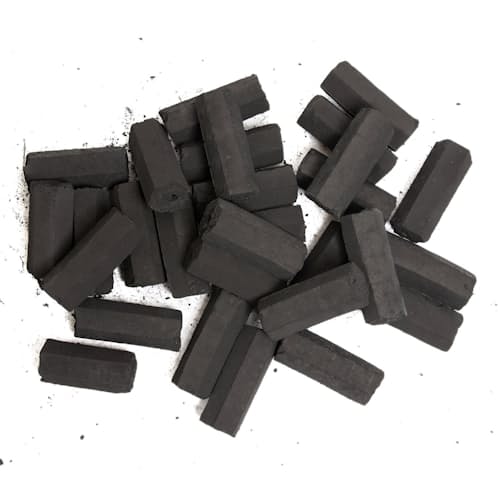 laydown image of Fire 100% All-Natural Charcoal