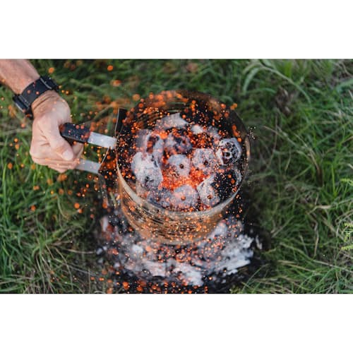 laydown image of Fire 100% All-Natural Charcoal