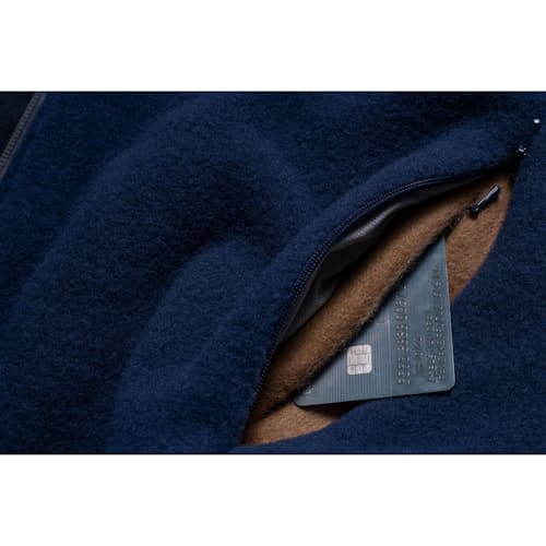laydown image of Alpaca Lined Merino Wool Vest
