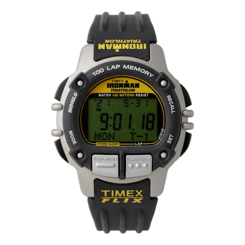 laydown image of Huckberry x TIMEX IRONMAN® Flix Reissue