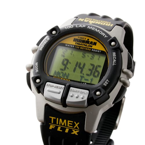 laydown detail image of Huckberry x TIMEX IRONMAN® Flix Reissue