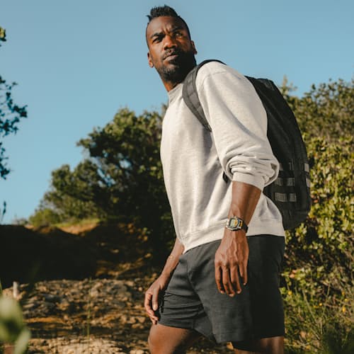 lifestyle image of Huckberry x TIMEX IRONMAN® Flix Reissue