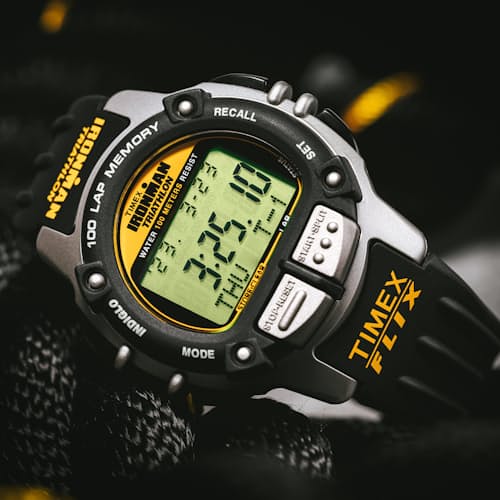 lifestyle image of Huckberry x TIMEX IRONMAN® Flix Reissue