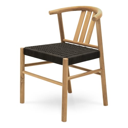 laydown image of The Outdoor Dining Set - 6 Chairs