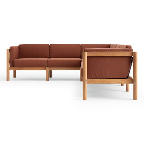 laydown image of The Outdoor Sectional - 6 Piece