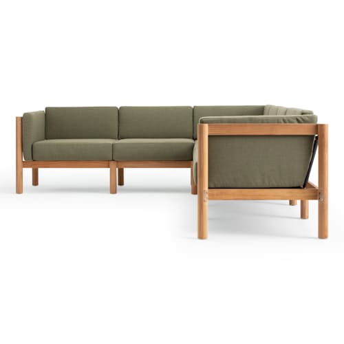 laydown image of The Outdoor Sectional - 6 Piece