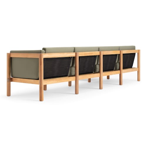 laydown image of The Outdoor Sectional - 6 Piece