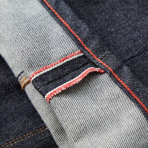 laydown detail image of Jones Slim Straight Denim Jeans