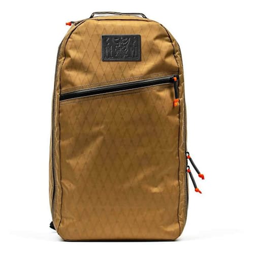 laydown image of GORUCK x Carryology Kaidan Bullet Backpack