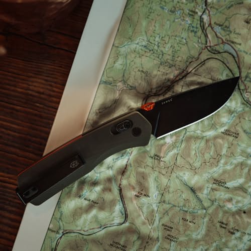 laydown image of The Carter Pocket Knife - Exclusive