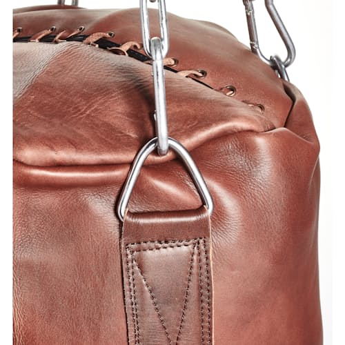laydown image of Retro Heritage Heavy Punching Bag (Un-filled)