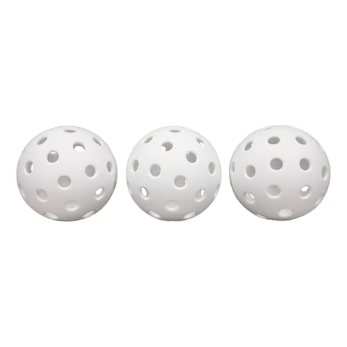 laydown image of White Pickleballs