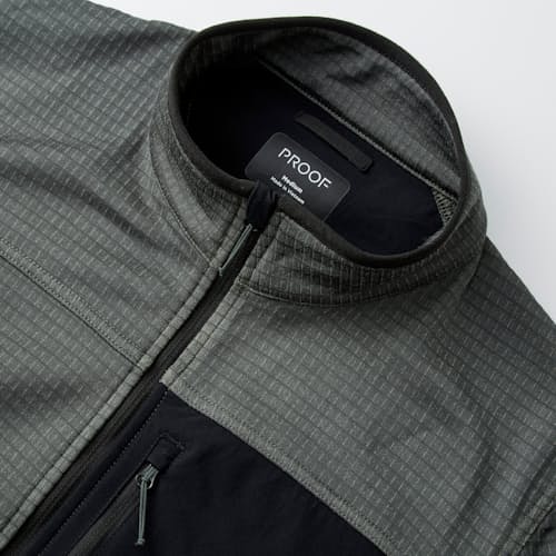lifestyle image of Trail Grid Fleece Jacket