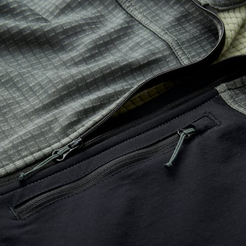lifestyle image of Trail Grid Fleece Jacket
