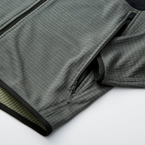 lifestyle image of Trail Grid Fleece Jacket