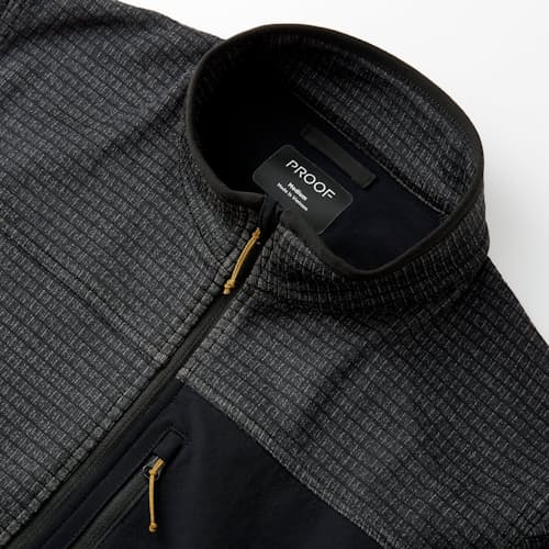 lifestyle image of Trail Grid Fleece Jacket