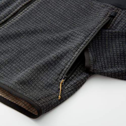 lifestyle image of Trail Grid Fleece Jacket