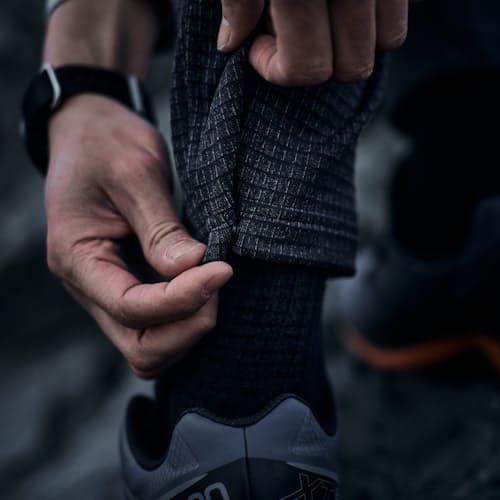 lifestyle image of Grid Fleece Joggers