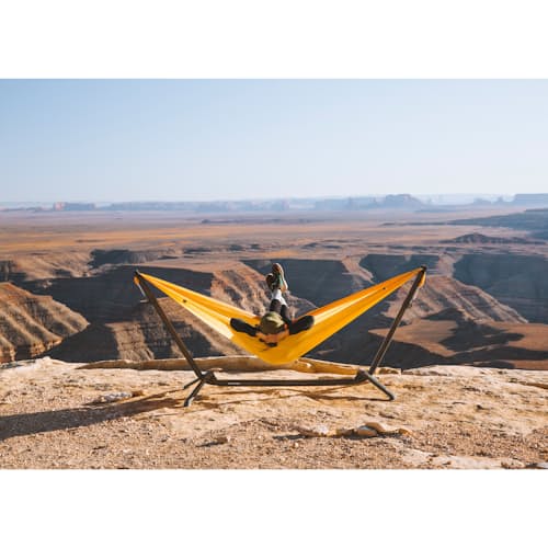 lifestyle image of Swiftlet Portable Hammock Stand