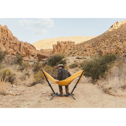 lifestyle image of Swiftlet Portable Hammock Stand