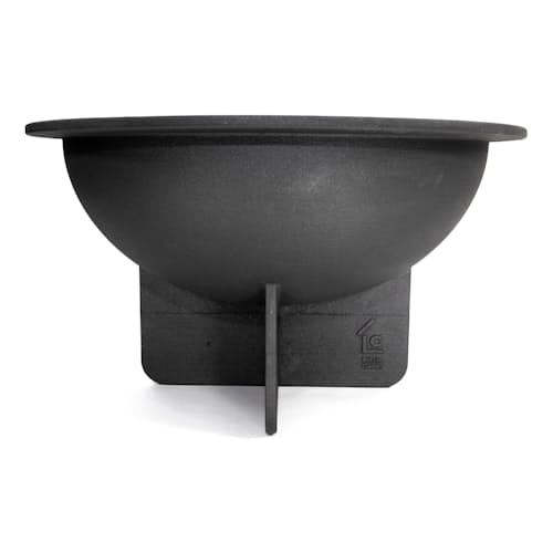 laydown image of Cast-Iron Fire Pit & Grill